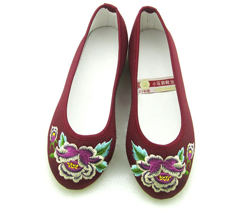 Camellia Embroidery Shoes (RM)